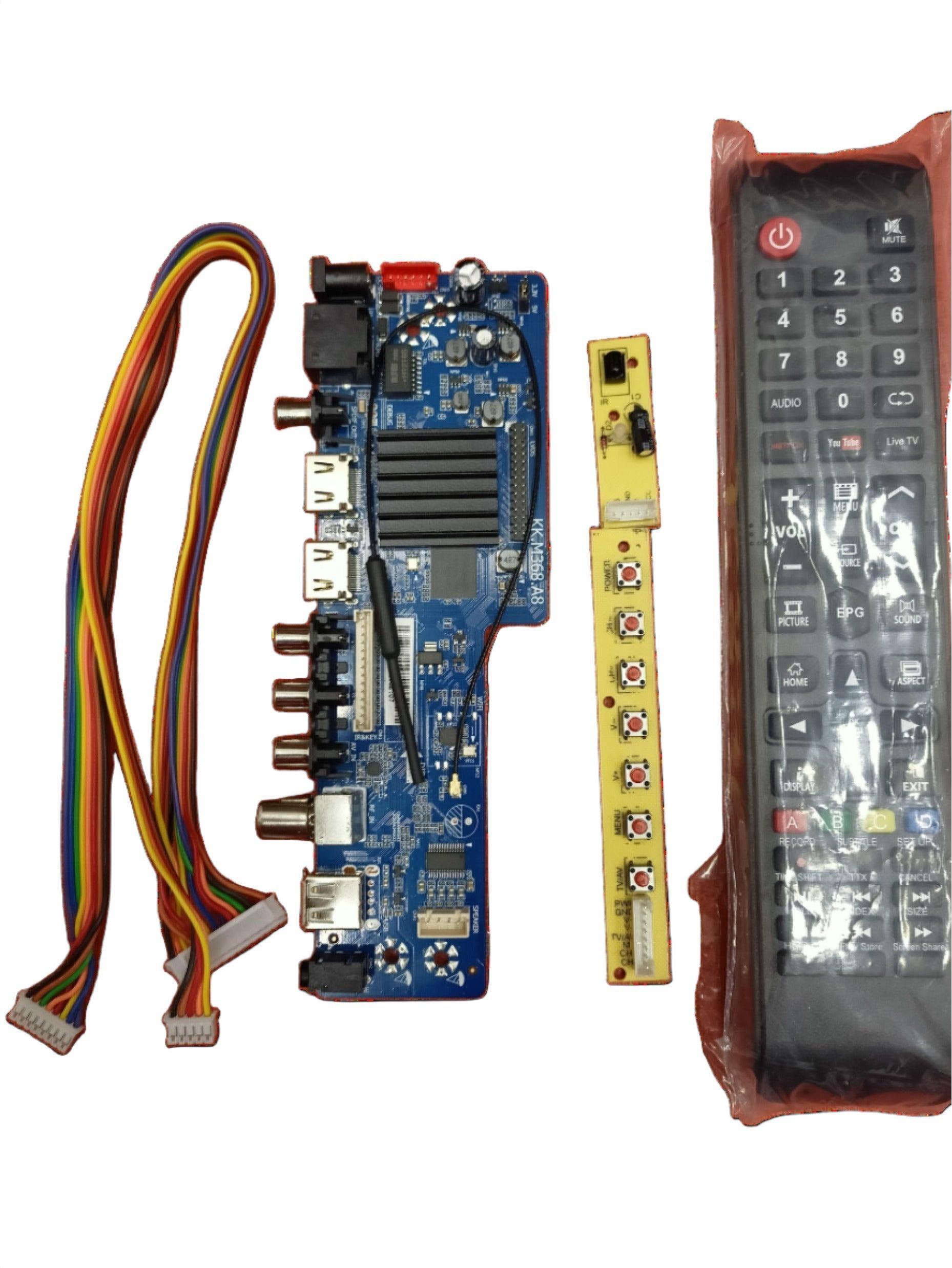 Smart Universal Motherboard for 32 inch to 55 Inch LED TV & LCD TV - Great Bharat Electronics Smart Universal Motherboard for 32 inch to 55 Inch LED TV & LCD TV - Great Bharat Electronics